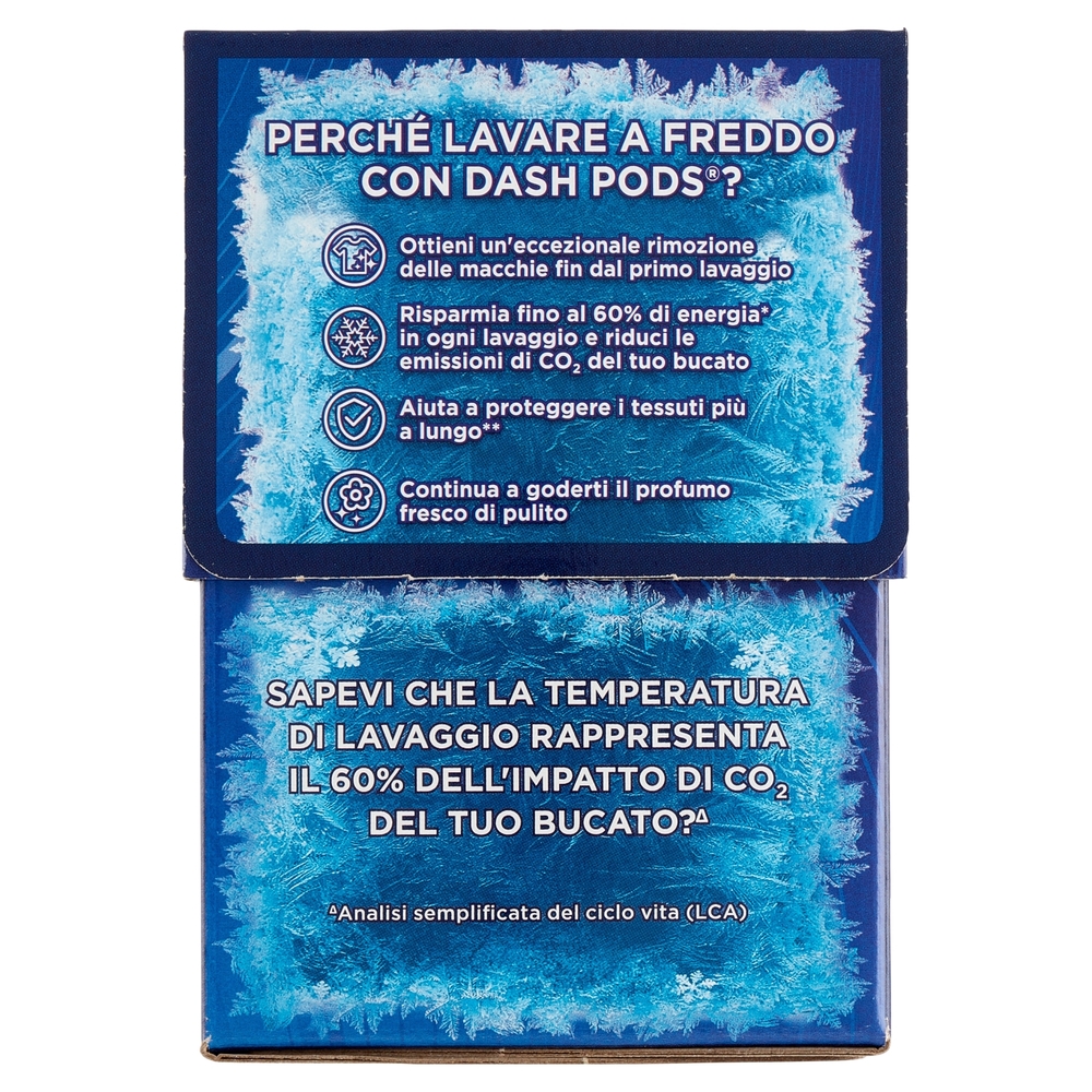 Dash Power Pods Detersivo Lavatrice Capsule, Azione Extra-Igienizzante Colorati, 39 Lavaggi 1060,8 g